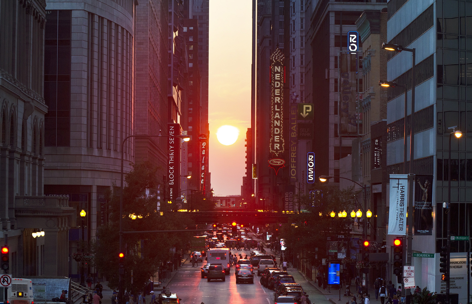 What the equinox 'henge' effect tells us about U.S. cities