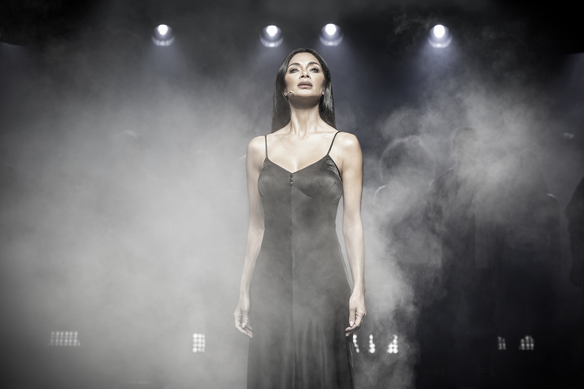 Nicole Scherzinger as Norma Desmond in <em>Sunset Blvd</em>.