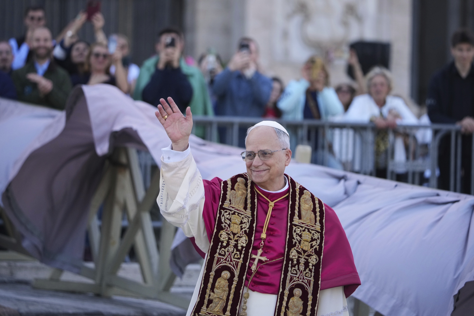 I am Roman,' Pope Leo says, as he becomes the bishop of Rome ...