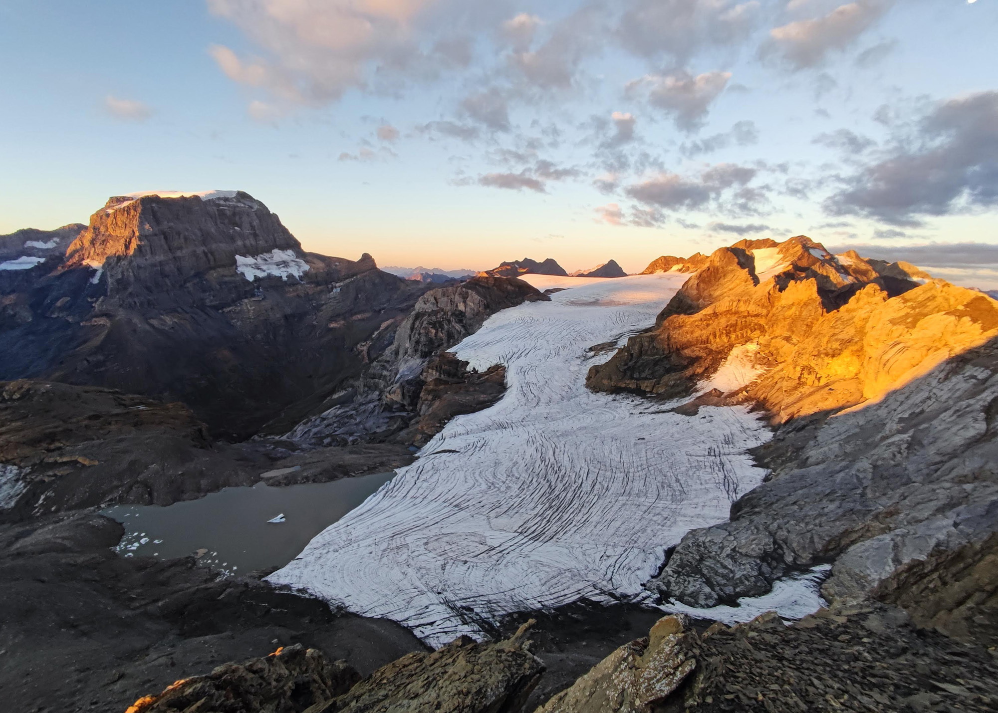Swiss glaciers suffer another year of record ice loss