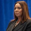 FILE - New York Attorney General Letitia James attends a news conference Dec. 15, 2025, in New York. 