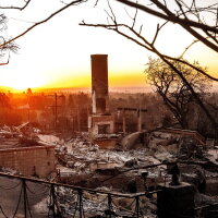See some of the most terrifying and dramatic pictures of California wildfire devastation