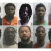 Mug shots from the Orleans Parish Sheriff's Office show the 10 escapees.