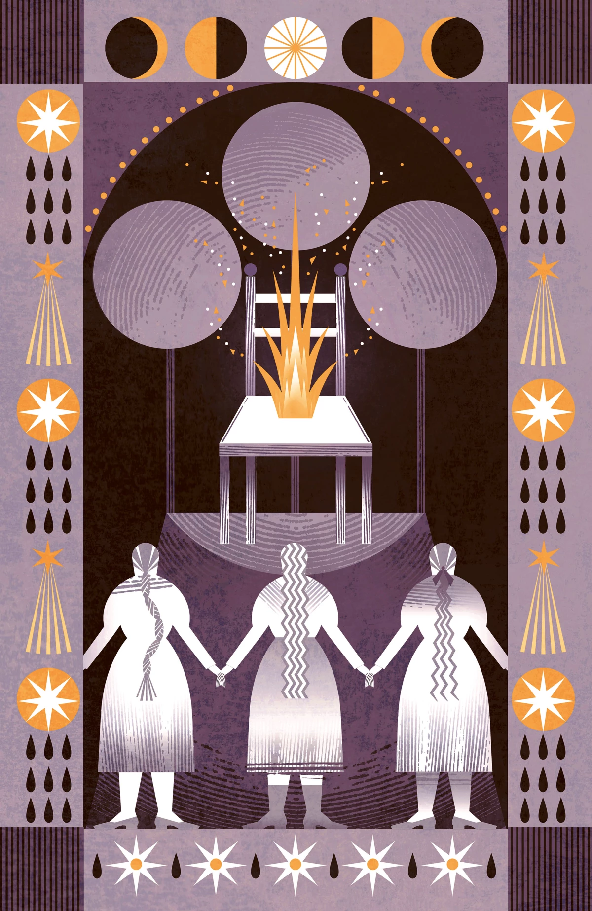A page from The Story of Witches by Willow Winsham.
