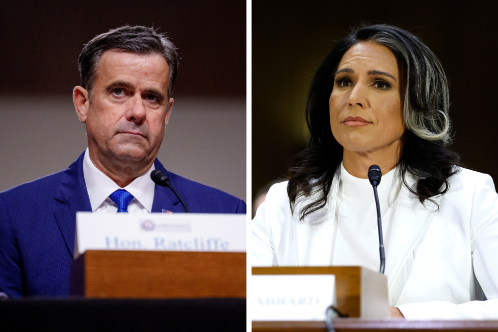 CIA Director John Ratcliffe, Tulsi Gabbard (Getty Images)
