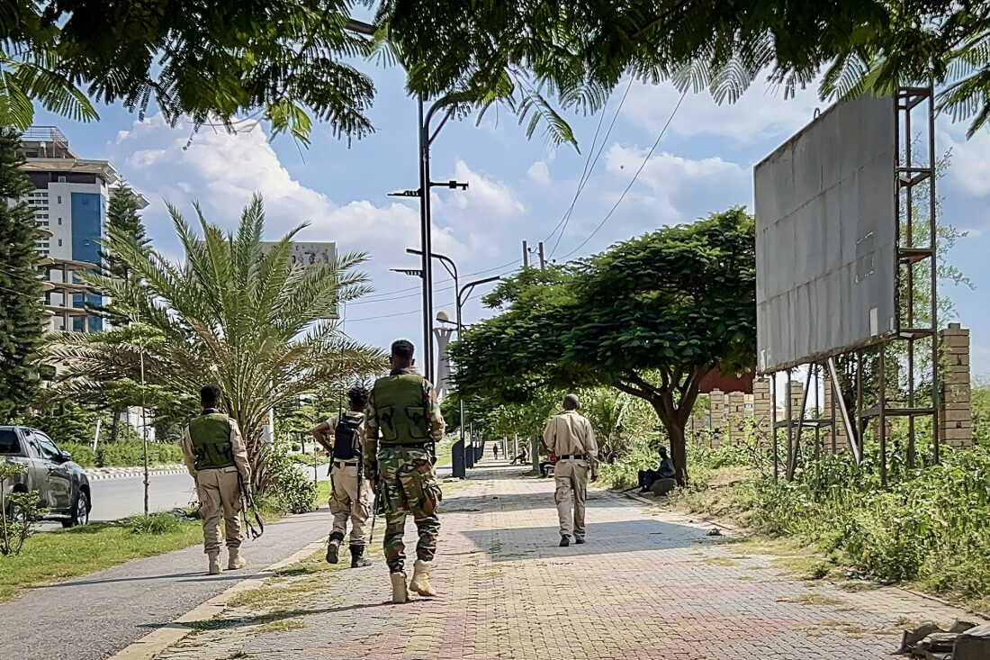 Members of the Tigray People’s Liberation Front in Mekelle, Ethiopia, on Wednesday, after Tigrayan forces seized control of airports in the region.