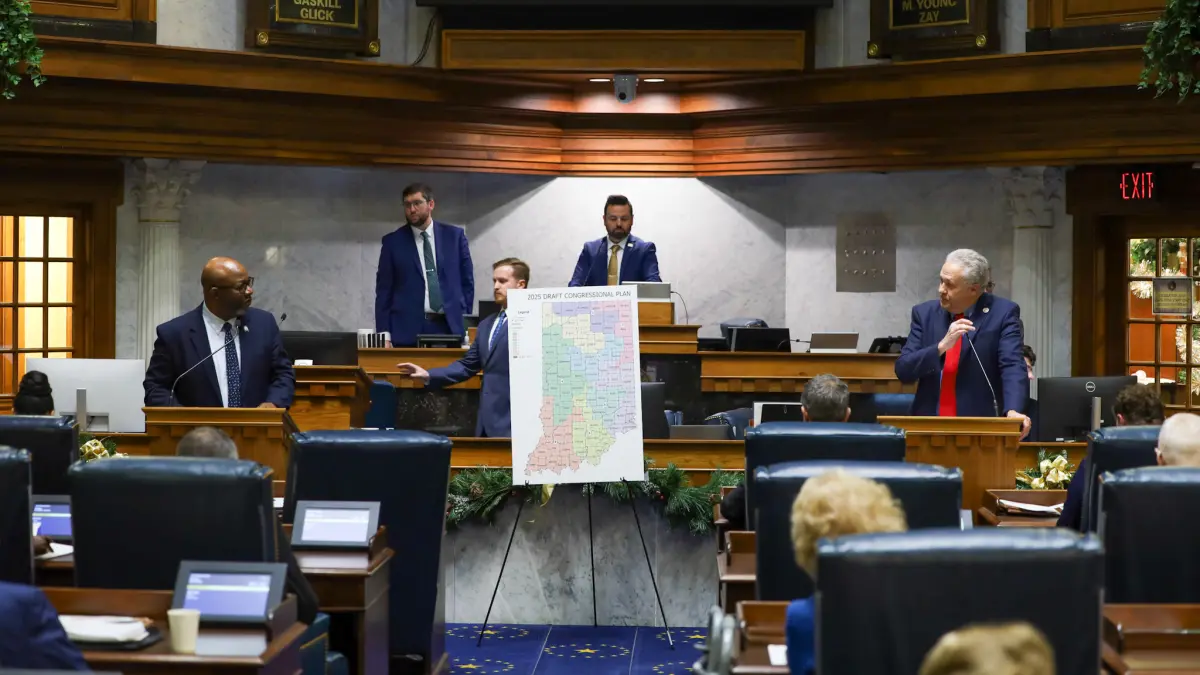 In a setback for Trump, Indiana lawmakers defeat redistricting plan ...