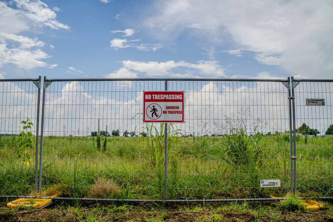 The Applied Digital project construction site in Boyce, La. on Saturday, July 11, 2026.