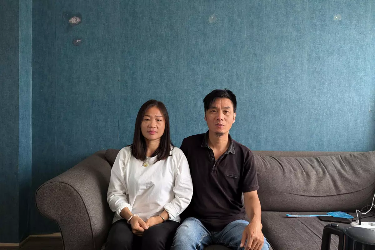 After years apart, including the ordeal in Thailand, Liu Fengling and the two children finally reunited with Gao Zhi in June in the Netherlands.