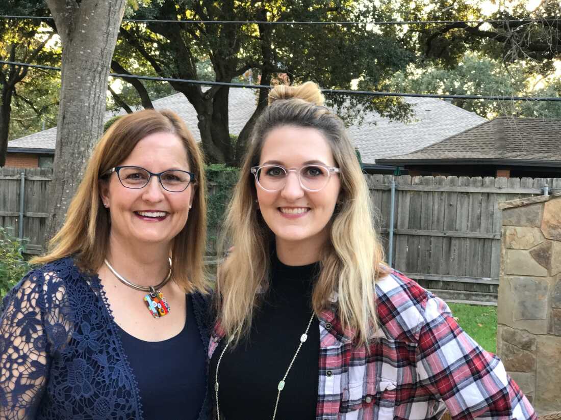 Tracy Matheson and her daughter Molly Jane Matheson (right) in an earlier photo. Matheson founded Project Beloved: The Molly Jane Mission in her daughter's memory.