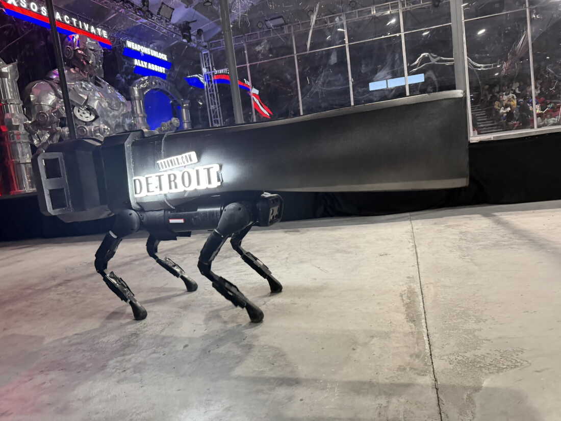 Robots battle it out in Detroit’s Robowar : NPR - STAR 101.5 FM