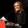 Gloria Steinem speaks onstage at the Ms. Foundation for Women 2017 Gloria Awards Gala & After Party at Capitale on May 3, 2017, in New York City.