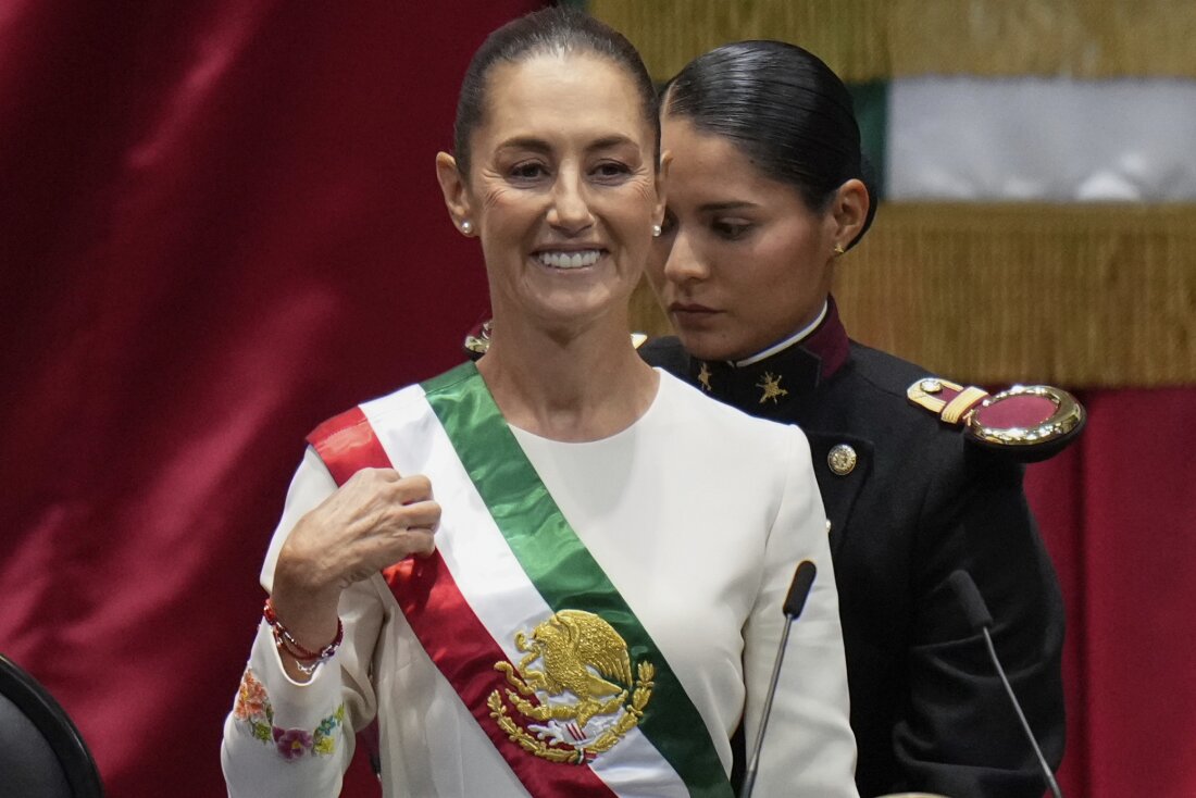 Mexico has its first female president : NPR