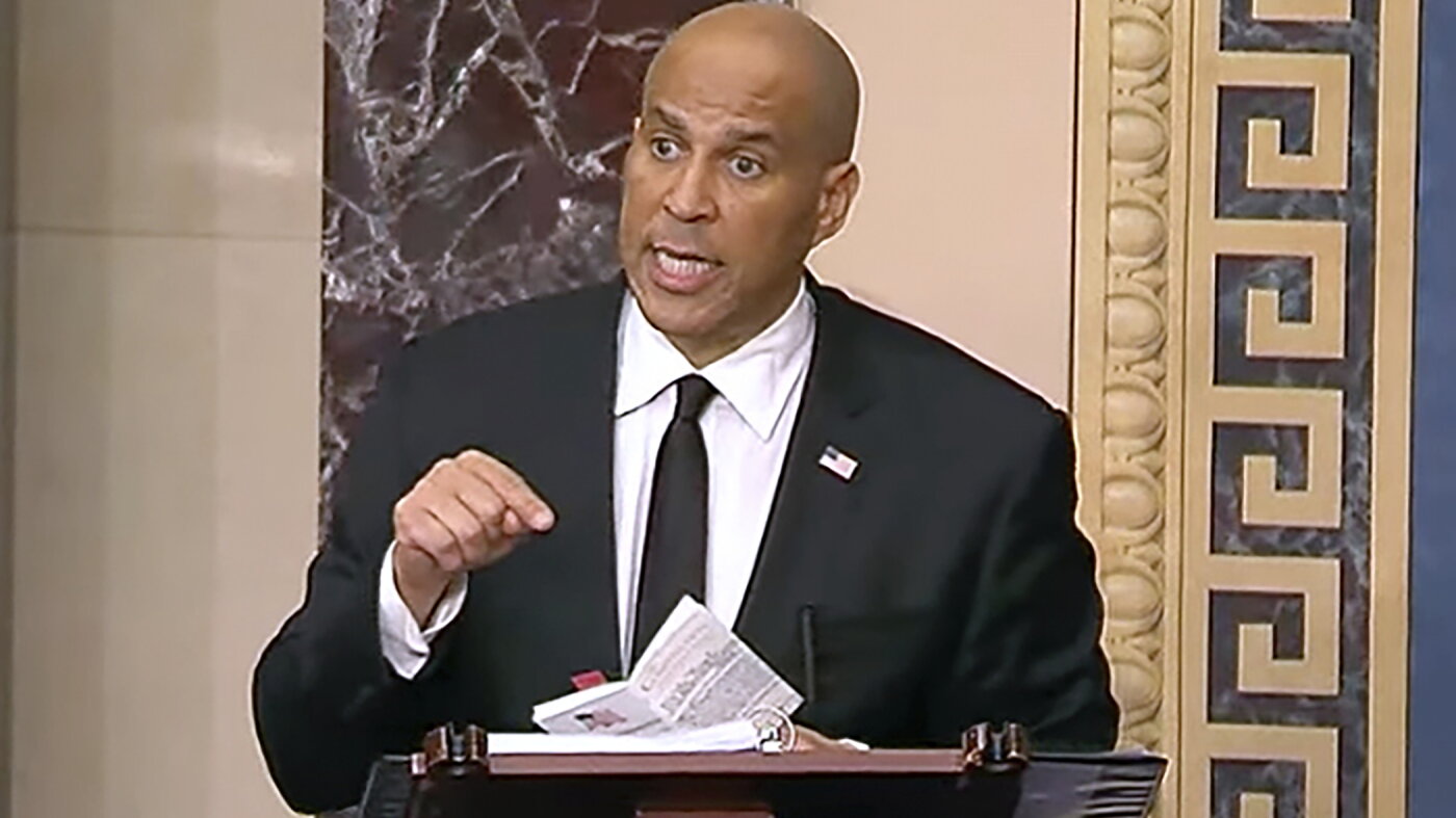 Cory Booker breaks a 68-year-old Senate record with a 25-hour speech