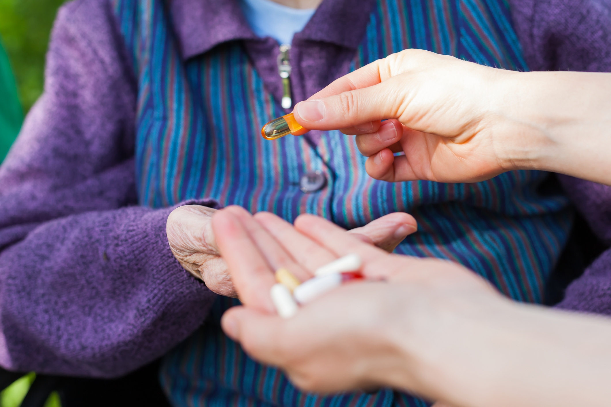 Family members often provide caregiving for people with dementia and it can take a financial and emotional toll. (Getty Images)