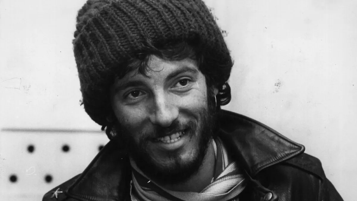 Bruce Springsteen, shown here in 1975, was on the verge of being dropped by his record label before the release of Born to Run.