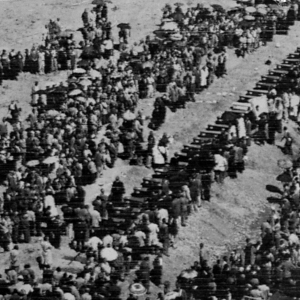 A mass funeral is held in Sharpeville, South Africa, on March 30, 1960, for 69 people killed by police during an anti-apartheid protest. More than six decades later, victims’ families are renewing their fight for justice.