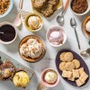 A spread of desserts found in the new cookbook, Malai
