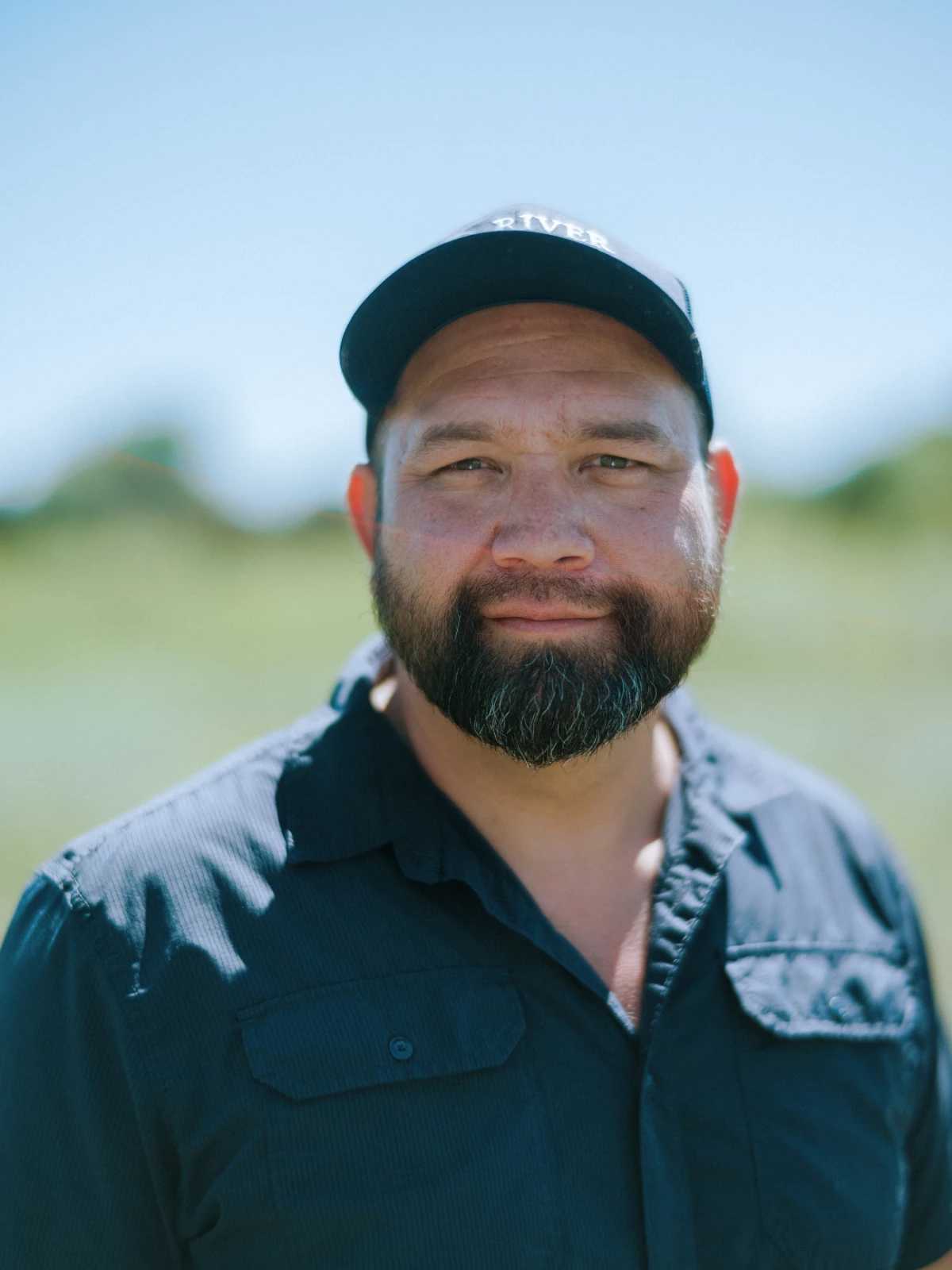 Austin Stevenot helped design the Native Use Garden at Dos Rios. He hopes the entire park will one day be a place where tribal members can go to gather plants for cultural practices.