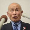 Toshiyuki Mimaki, co-chairman of Nihon Hidankyo, at a press conference after the group received the 2024 Nobel Peace Prize on Friday in Hiroshima, Japan.
