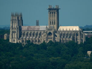 The National Trust for Historic Preservation held a summit at D.C.'s Washington National Cathedral — itself a protected historic site — in September, featuring panel discussions and the announcement of a multimillion-dollar legal defense fund.