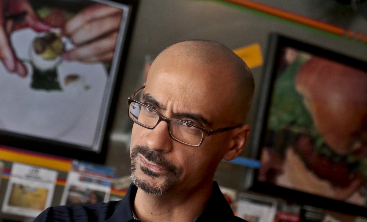 Pulitzer Prize-winning author Junot Díaz during an interview in New York in 2013.