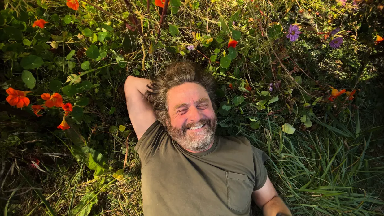 Zach Galifianakis talks to farmers, horticultural experts and even little kids in his new series <em>This Is a Gardening Show.</em>