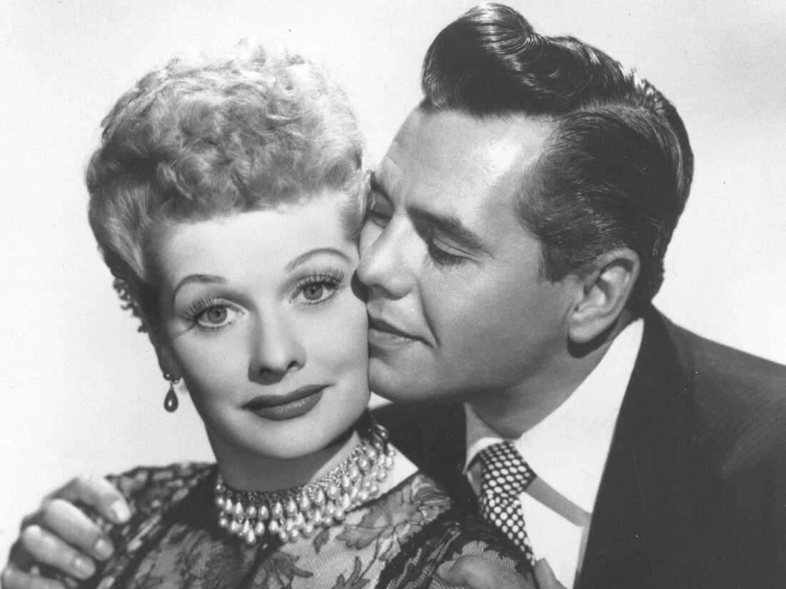 Husband and wife team Desi Arnaz and Lucille Ball co-starred in I Love Lucy from 1951 until 1957.