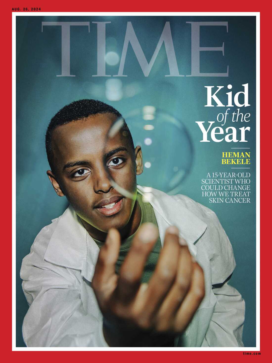 Our interview with "TIME's 2024 Kid of the Year," inventor of a cancer-fighting soap : Goats and Soda : NPR