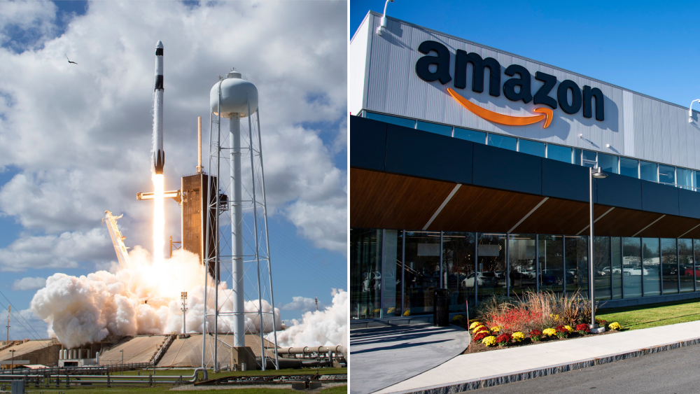 SpaceX and Amazon are among the companies that have filed lawsuits challenging the constitutionality of the National Labor Relations Board. (NASA/Joseph Prezioso/Getty Images)