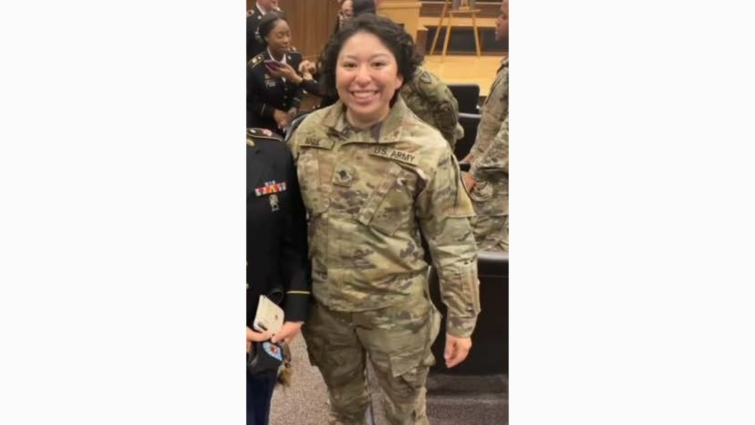 Sgt. Sarah Roque enlisted in 2020. She was a bridge crewmember and served as a mine-dog handler with the K9 detachment in the 5th Engineer Battalion.