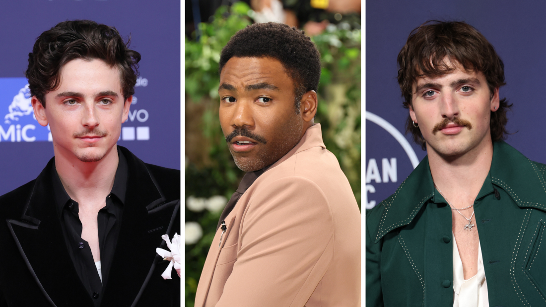 Why do so many young men have mustaches? : NPR