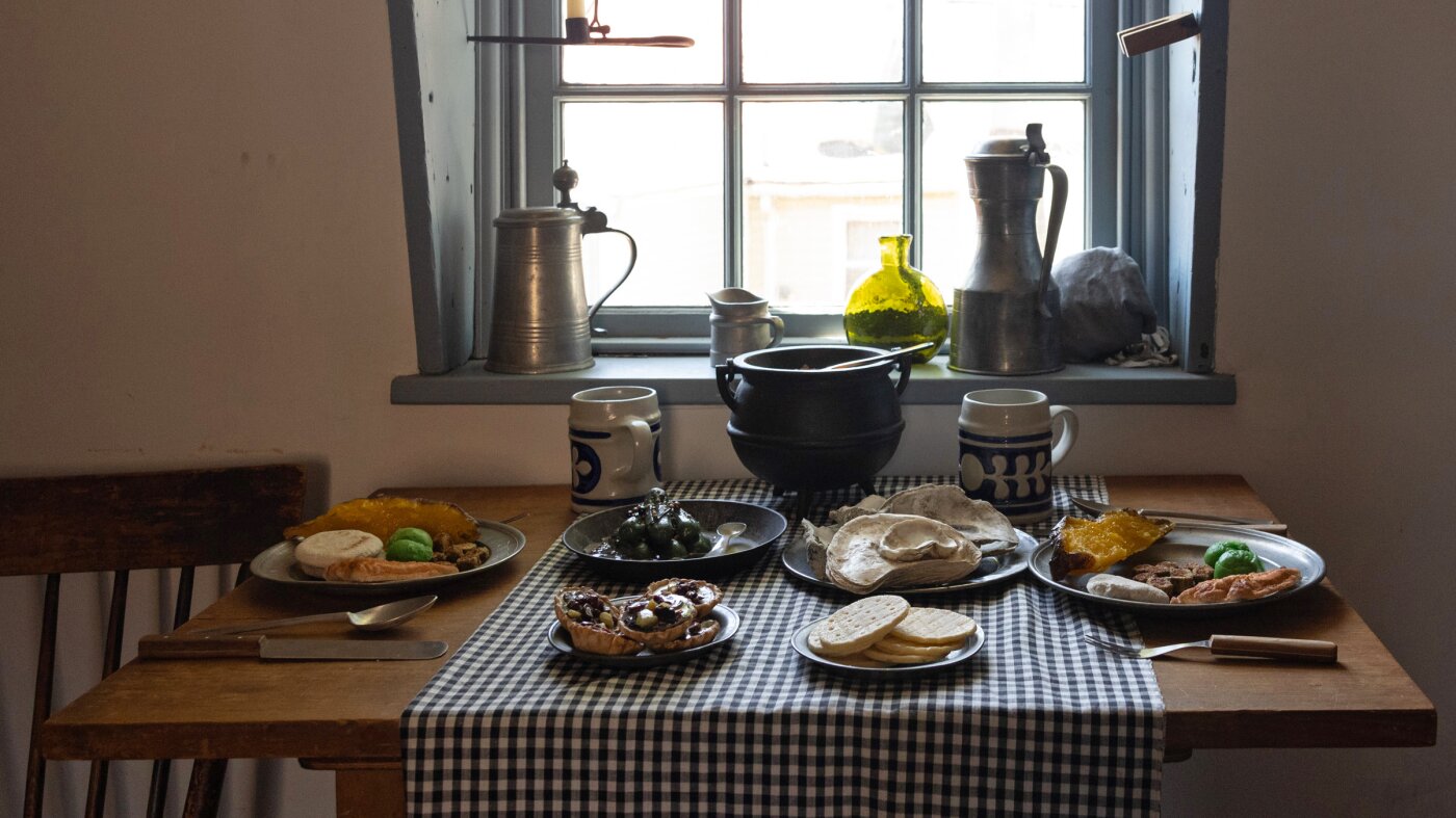 Food defined social hierarchy in 1776. Here's what was on the table