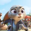 Nick Wilde (voiced by Jason Bateman) and Judy Hopps (voiced by Ginnifer Goodwin) in Zootopia 2.