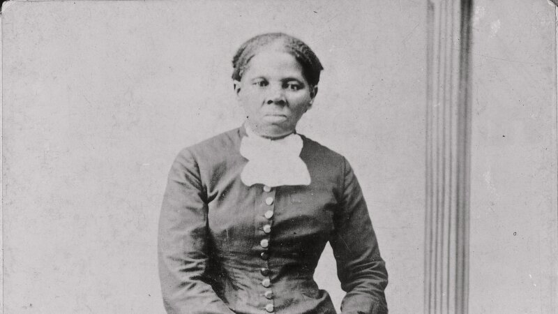 In this photo provided by the Library of Congress, Harriet Tubman in seen in a photograph dating from 1860-1875.