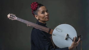 "There's times I'm playing the banjo and I just feel the ancestors," Rhiannon Giddens says.