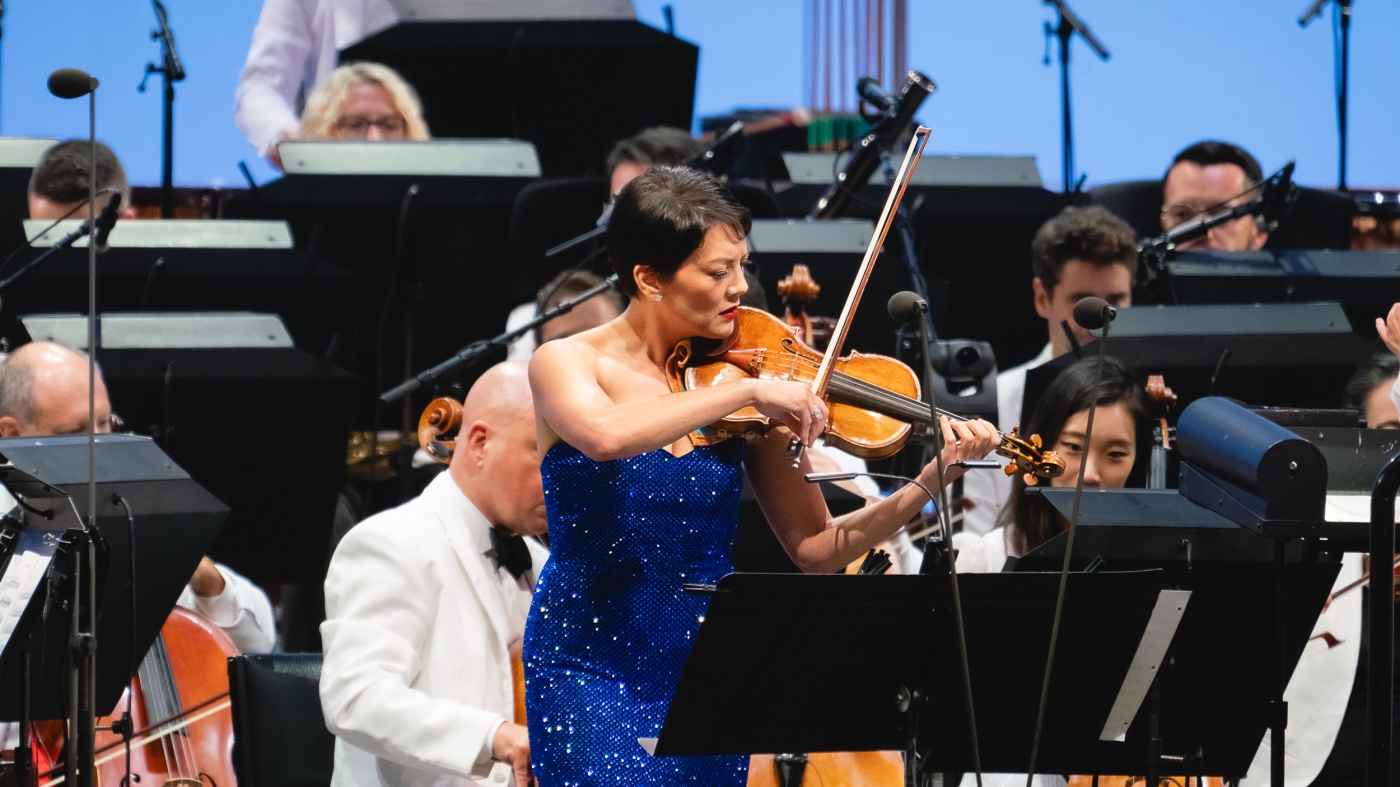 Three albums in 3 months? No sweat for violinist Anne Akiko Meyers