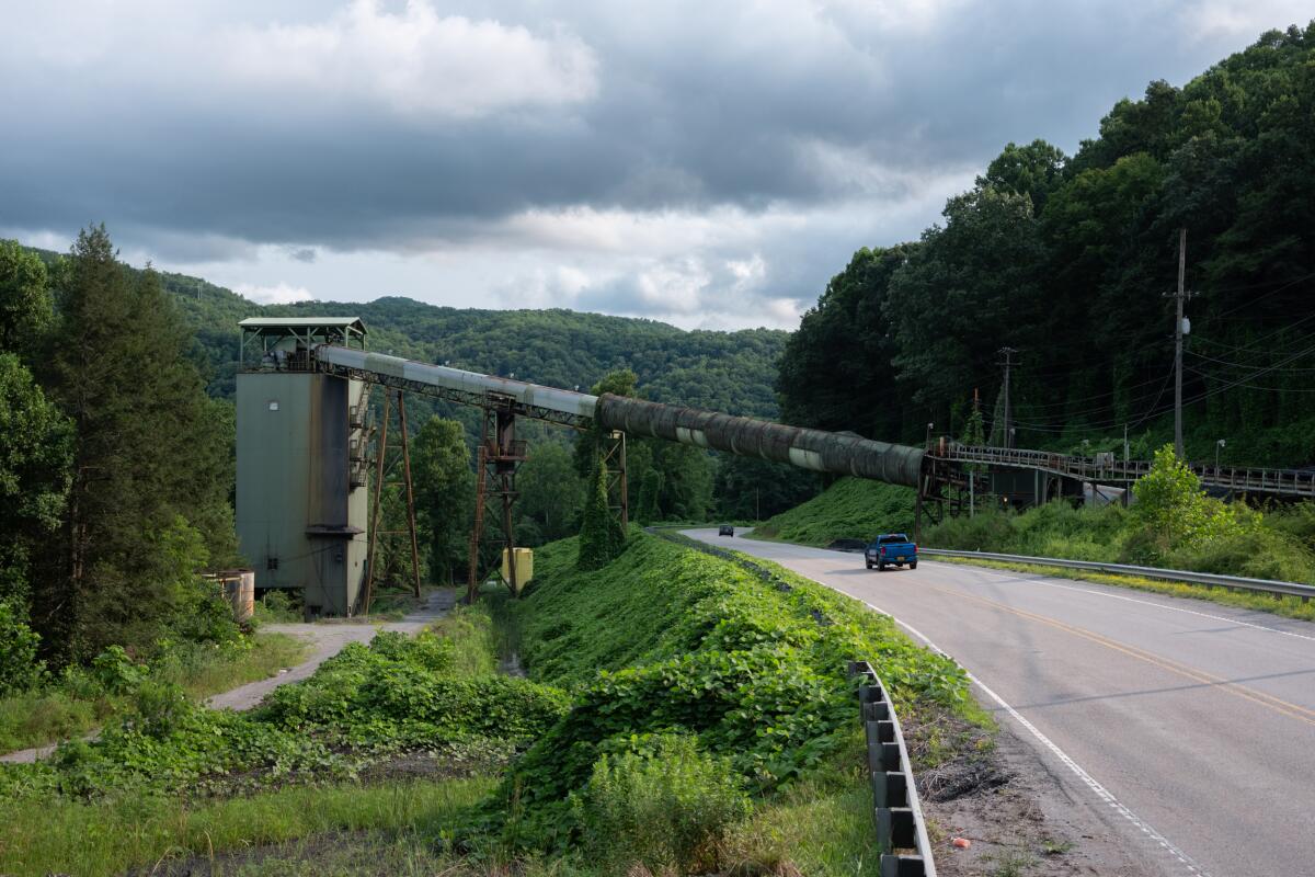 A working coal mine preparation plant outside Appalachia, Va. Coal mining continues in the region even though nearly 350 underground mines have closed since 2008, putting thousands of miners out of work.