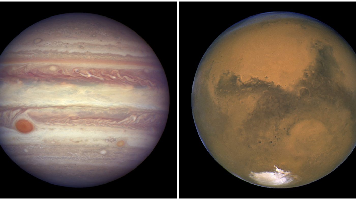 今週、火星と木星が超接近する様子を観察する方法 : –