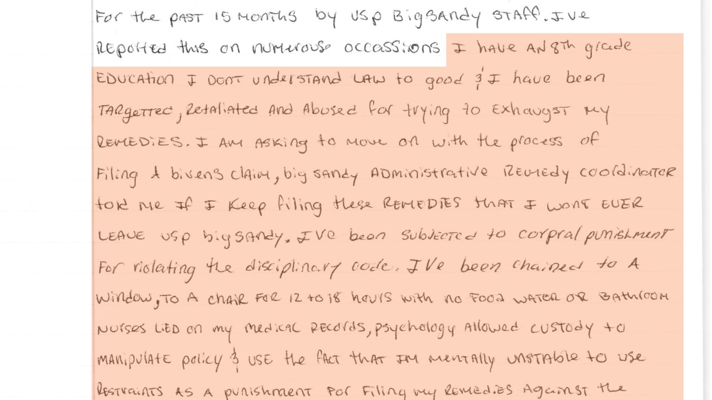 How federal prison guards stop lawsuits before they start How federal prison guards stop lawsuits before they start