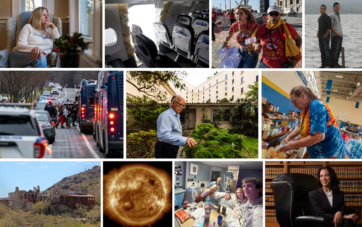 Images from some of NPR's most read stories of 2024.