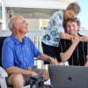 Colby McCaskill with his grandparents