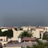 Smoke rises from behind residential areas after explosions in Doha, Qatar, on Tuesday. Israel said it launched a strike targeting senior Hamas leaders.