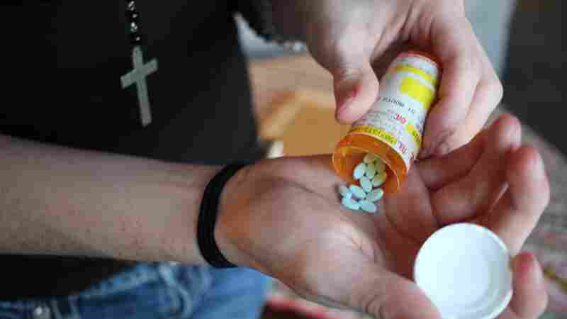 Veronica, 17, of Des Moines, Iowa, with her estrogen pills. A new study shows a very low rate of regret among kids taking puberty blockers or hormones as part of gender-affirming care.