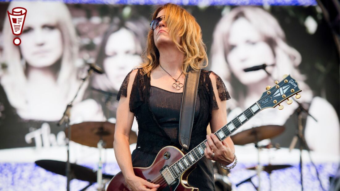 Musician Vicki Peterson of The Bangles performs during the 2014 LA Gay Pride Festival on June 8, 2014 in West Hollywood, California. (Photo by Chelsea Guglielmino/Getty Images)