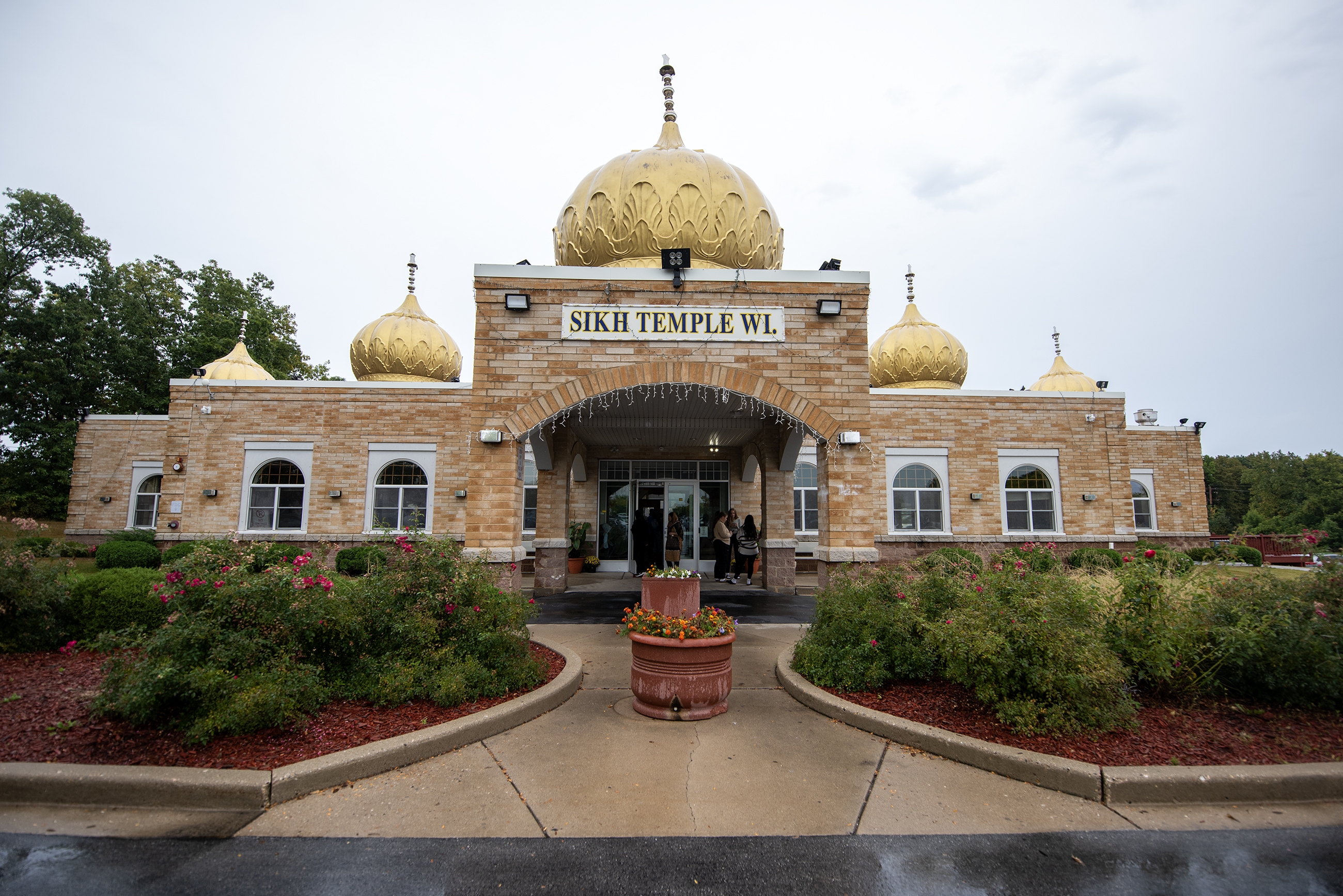 The Sikh Temple of Wisconsin was the scene of a deadly mass shooting in 2012. (Wisconsin Public Radio/NPR)