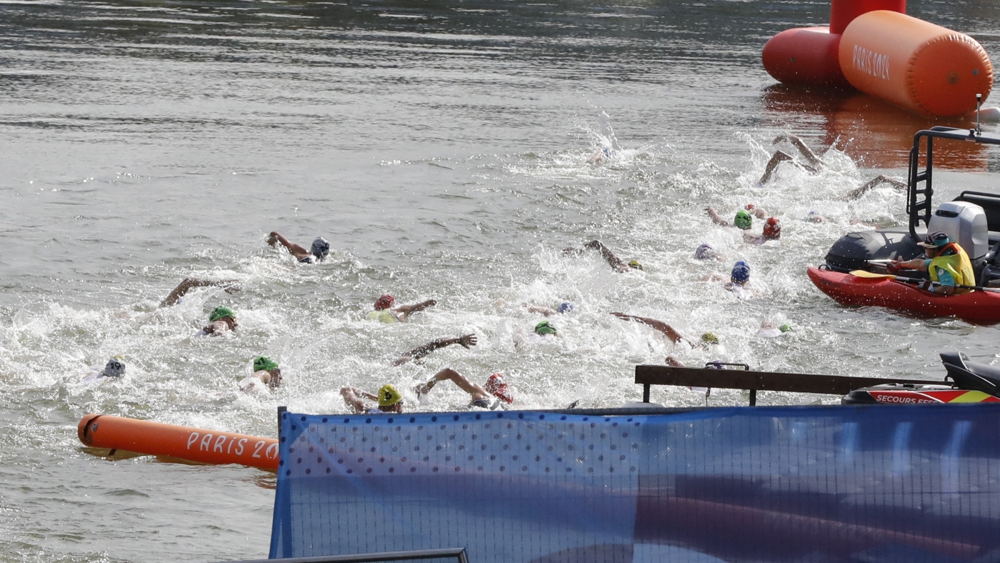 Belgium triathlete falls ill