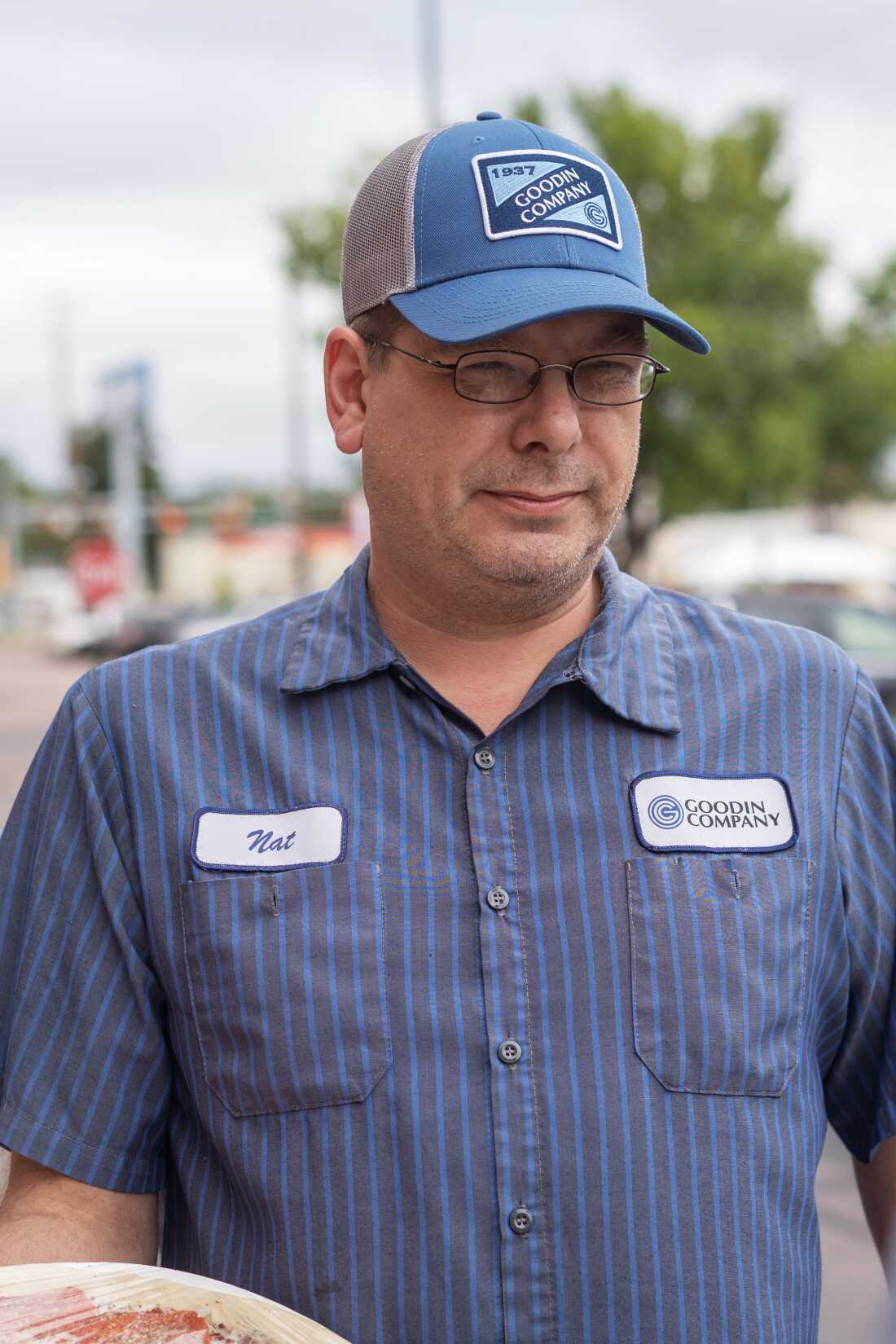 Nat Van Gorkum, manager of a plumbing-supplies warehouse, says he opposes cutting money for public broadcasting and supports President Trump.