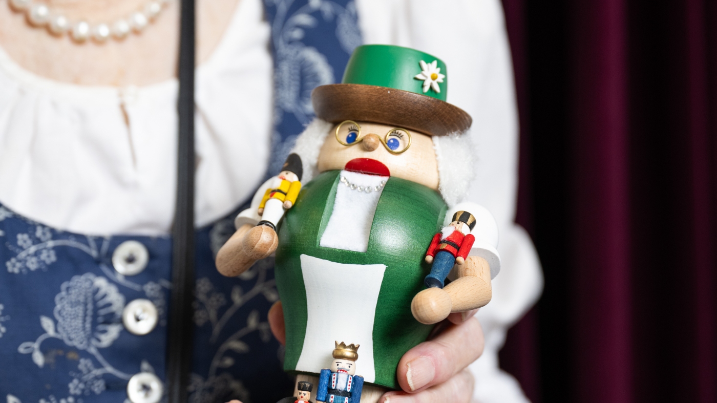 A 101-year-old runs the largest nutcracker museum in the U.S. Here's a look inside