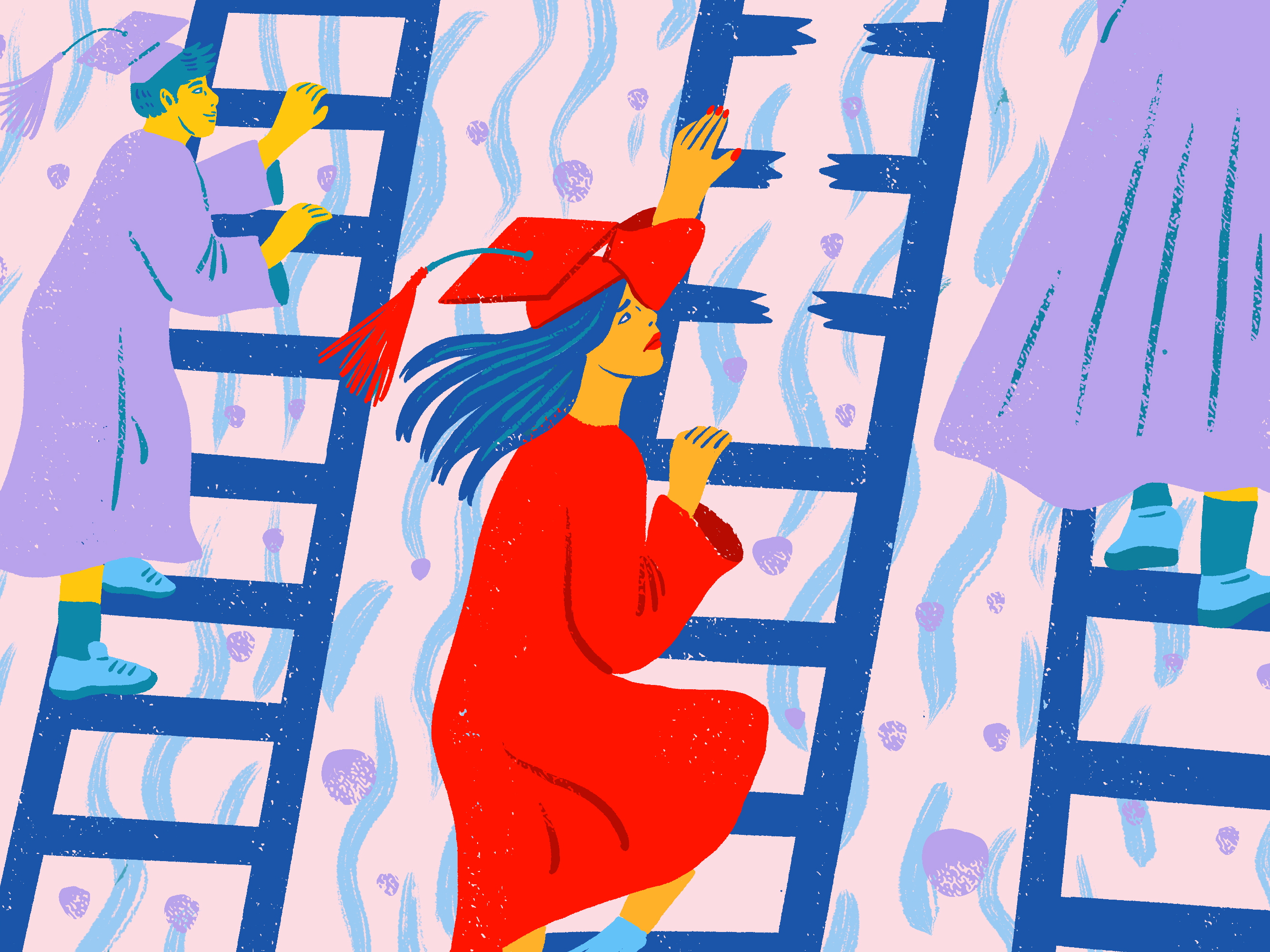 While women outnumber men on campus, their later earnings remain stuck